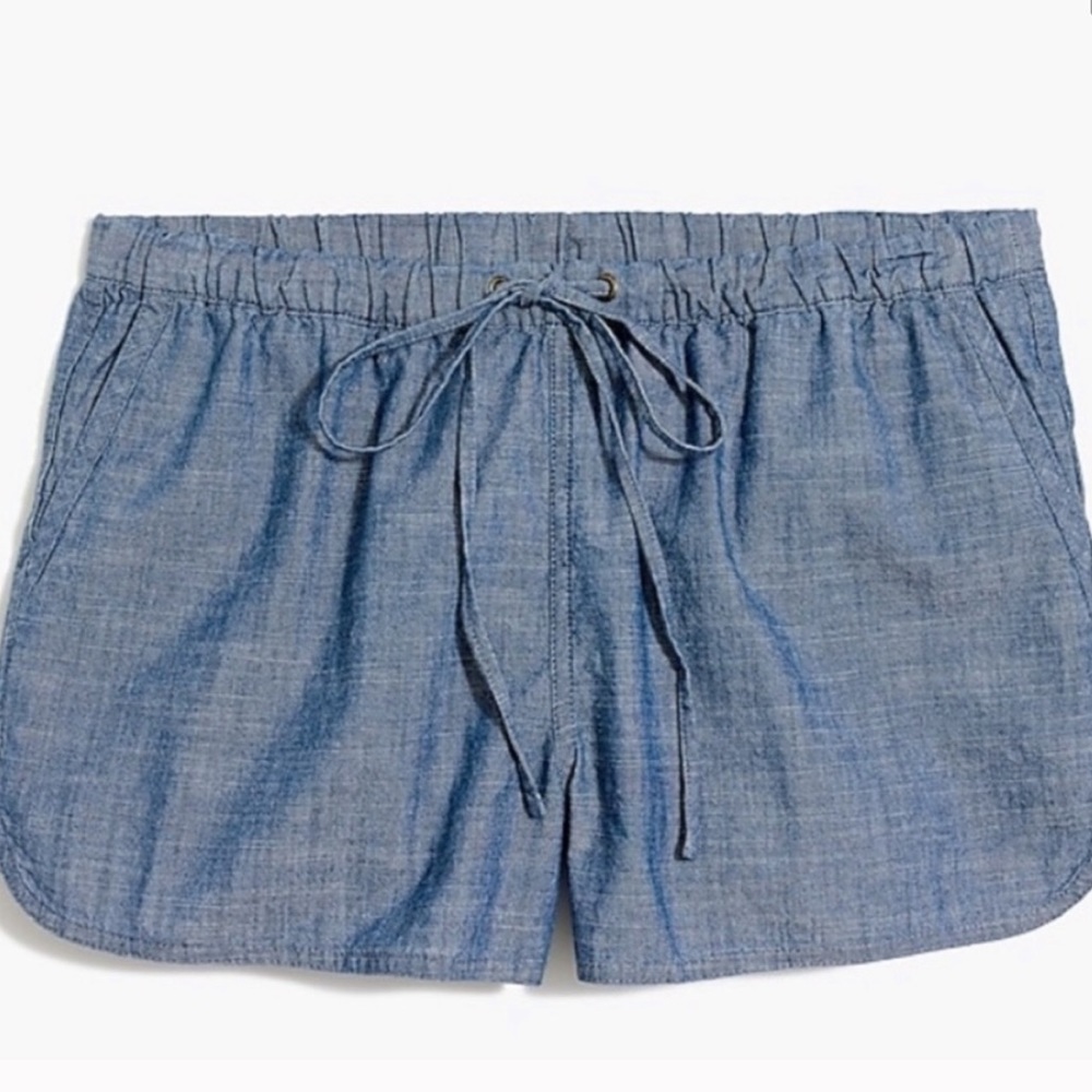 J. crew 3” chambray shorts